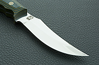 Нож Носорог накладки микарта, 95х18, цельнометаллический : фото 4