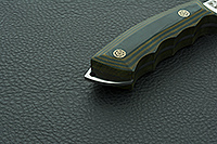 Нож Носорог накладки микарта, 95х18, цельнометаллический : фото 7