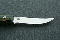 Нож Носорог накладки микарта, 95х18, цельнометаллический : фото 8