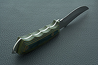 Нож Носорог накладки микарта, 95х18, цельнометаллический : фото 10