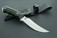 Нож Носорог накладки микарта, 95х18, цельнометаллический : фото 12