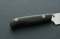 Нож Шеф накладки микарта, 95х18, цельнометаллический : фото 5