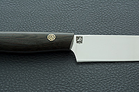 Нож Шеф накладки микарта, 95х18, цельнометаллический : фото 7