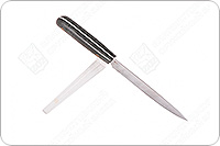 Нож Шеф-Малый накладки микарта, 95х18, цельнометаллический : фото 3