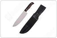 Нож Шеф-Большой накладки граб, 95х18, цельнометаллический : фото 2