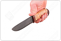 Нож Пикник береста, х12мф, текстолит : фото 5