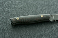 Нож Орион накладки микарта, х12мф, цельнометаллический : фото 5