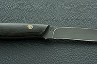 Нож Орион накладки микарта, х12мф, цельнометаллический : фото 7