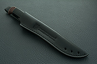 Нож Финка наборная кожа, 95х18, текстолит : фото 9