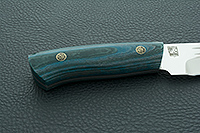 Нож Секач  накладки микарта, 95х18, цельнометаллический : фото 5