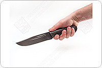 Нож Секач  накладки микарта, х12мф, цельнометаллический : фото 4