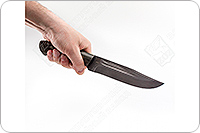 Нож Секач  накладки микарта, х12мф, цельнометаллический : фото 5