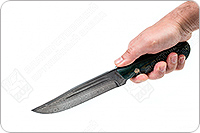 Нож Секач  накладки микарта, нержавеющий дамаск, цельнометаллический : фото 4