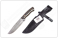 Нож Секач  накладки микарта, нержавеющий дамаск, цельнометаллический : фото 2