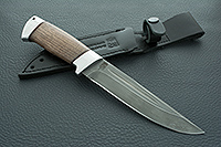 Нож Бекас  орех, х12мф, алюминий : фото 7