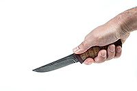 Нож Риф береста, х12мф, текстолит : фото 5