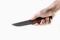 Нож Риф наборная кожа, х12мф, текстолит : фото 5