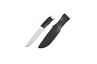 Нож Лиса граб (черное дерево), 95х18, алюминий : фото 2