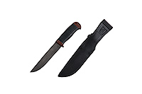 Нож Лиса наборная кожа, х12мф, текстолит : фото 2