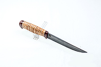 Нож Лиса береста, х12мф, текстолит : фото 3