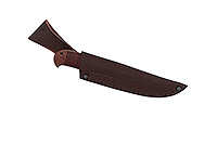 Нож Пустельга наборная кожа, х12мф, текстолит : фото 3