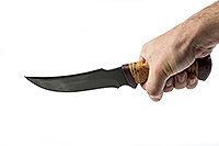 Нож Сокол береста, х12мф, текстолит : фото 5