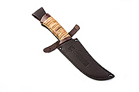 Нож Сокол береста, х12мф, текстолит : фото 6