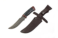 Нож Сокол наборная кожа, х12мф, текстолит : фото 2