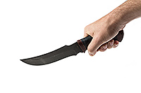 Нож Сокол наборная кожа, х12мф, текстолит : фото 5