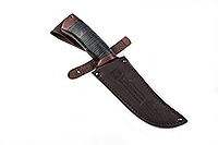 Нож Сокол наборная кожа, х12мф, текстолит : фото 6