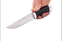 Нож Бекас  наборная кожа, 95х18, алюминий : фото 3