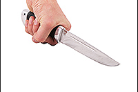 Нож Бекас  наборная кожа, 95х18, алюминий : фото 4