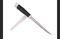 Нож Бекас  наборная кожа, 95х18, алюминий : фото 5