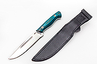 Нож Бекас (микарта микарта синяя) накладки микарта, 95х18, цельнометаллический : фото 2