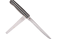 Нож Бекас накладки микарта, 95х18, цельнометаллический : фото 3