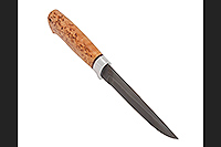 Нож Бекас  стабилизированная карельская береза, х12мф, алюминий : фото 3