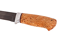 Нож Бекас  стабилизированная карельская береза, х12мф, алюминий : фото 6