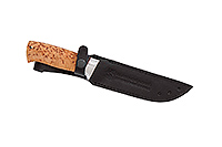 Нож Бекас  стабилизированная карельская береза, х12мф, алюминий : фото 8