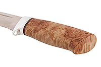 Нож Бекас  стабилизированный кап клена, elmax, алюминий : фото 3