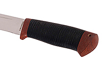 Нож Бекас  наборная кожа, 110х18м-шд, текстолит : фото 3