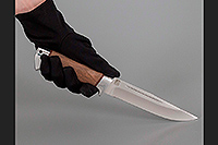 Нож Бекас  орех, 110х18м-шд, алюминий : фото 4