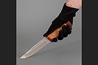 Нож Бекас  береста, 110х18м-шд, текстолит : фото 5