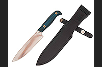 Нож Шеф-Малый  накладки микарта, 95х18, цельнометаллический : фото 2