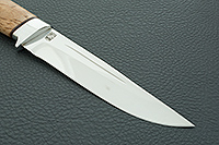 Нож Бекас  карельская береза, 95х18, алюминий : фото 4