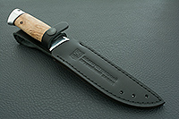 Нож Бекас  карельская береза, 95х18, алюминий : фото 10