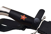 Нож Финка НКВД СССР граб (черное дерево), эи-107, алюминий : фото 3