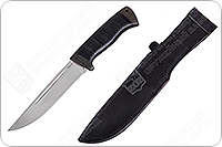 Нож Бекас  наборная кожа, 95х18, текстолит : фото 2