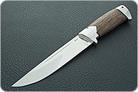 Нож Бекас  орех, 95х18, алюминий : фото 2