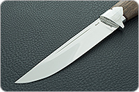 Нож Бекас  орех, 95х18, алюминий : фото 3