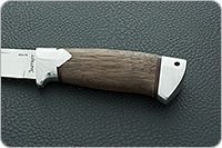 Нож Бекас  орех, 95х18, алюминий : фото 6